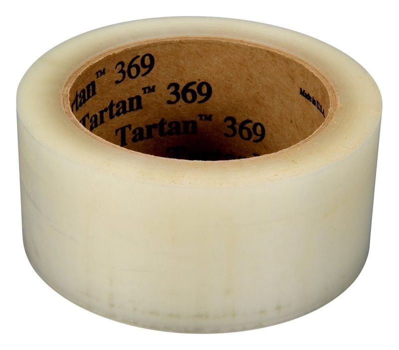 Tartan™ 369 Box Sealing Tape, transparent
