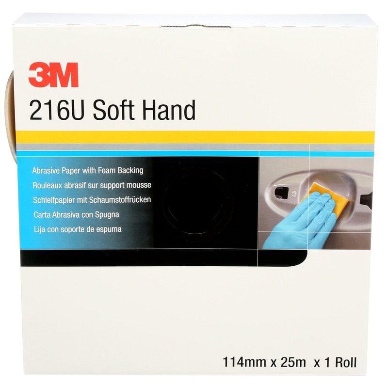 3M™ 216U perforált szivacsos csiszolótekercs, 50335, 114mmx25mm, P320
