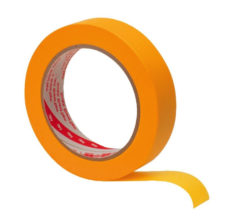3M™ 244 Maszkolószalag, sárga, 18 mm x 50 m