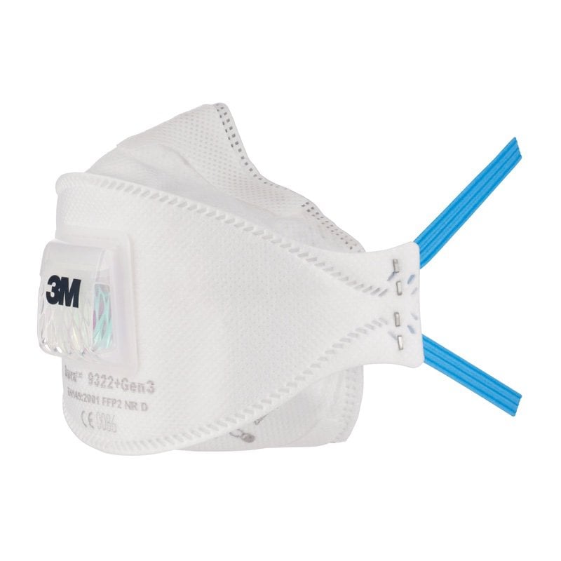 3M™ Aura™ Particulate Respirator 9322+Gen3
