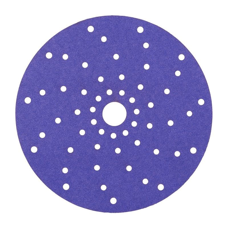 3M™ Cubitron™ II Hookit™ Clean Sanding Abrasive Disc 737U, 150 mm, Multihole, 180+, 51422