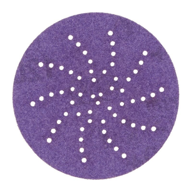 3M™ Cubitron™ II Hookit™ Clean Sanding Abrasive Disc 737U, 90 mm, Multihole, 220+, 51614