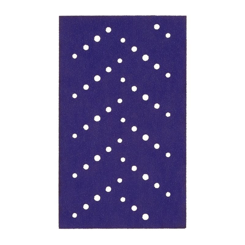 3M™ Cubitron™ II Hookit™ Clean Sanding Abrasive Sheet 737U, 80 mm x 133 mm, Multihole, 220+, 51592