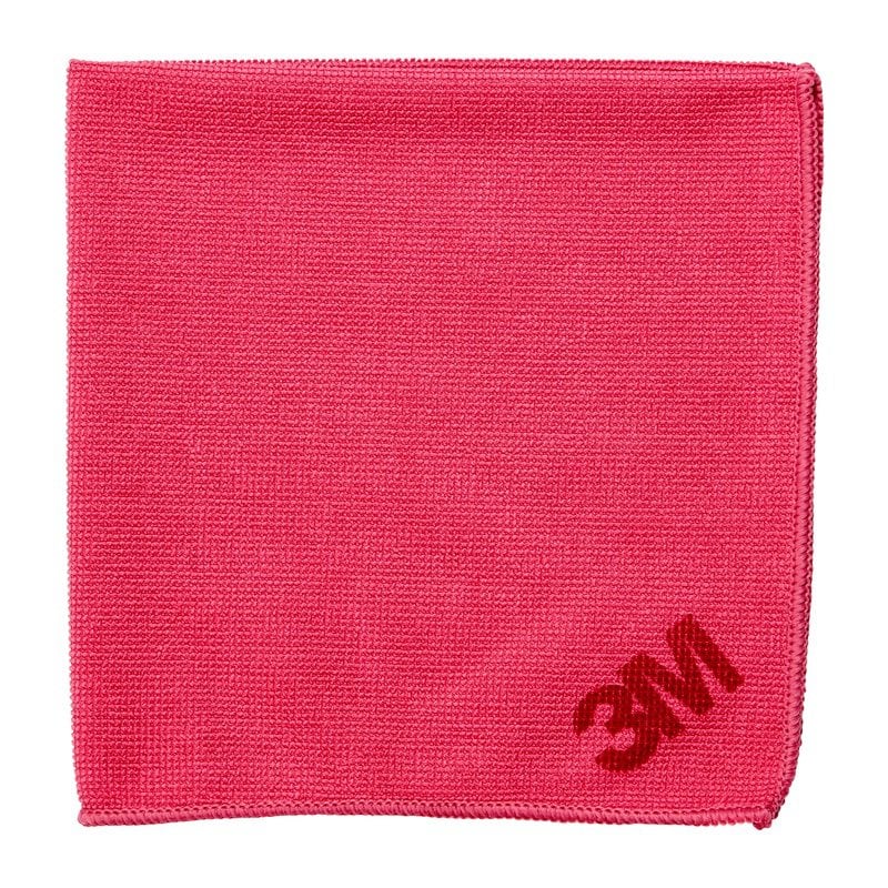 3M™ Scotch-Brite™ 2012 Mikroszálas Törlőkendő, Piros (36 cm x 36 cm, 5 x 10 db/karton)