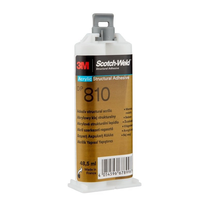 3M™ Scotch-Weld™ DP810 alacsony szagú akrilragasztó, zöld, 48.5 mL, 12/doboz