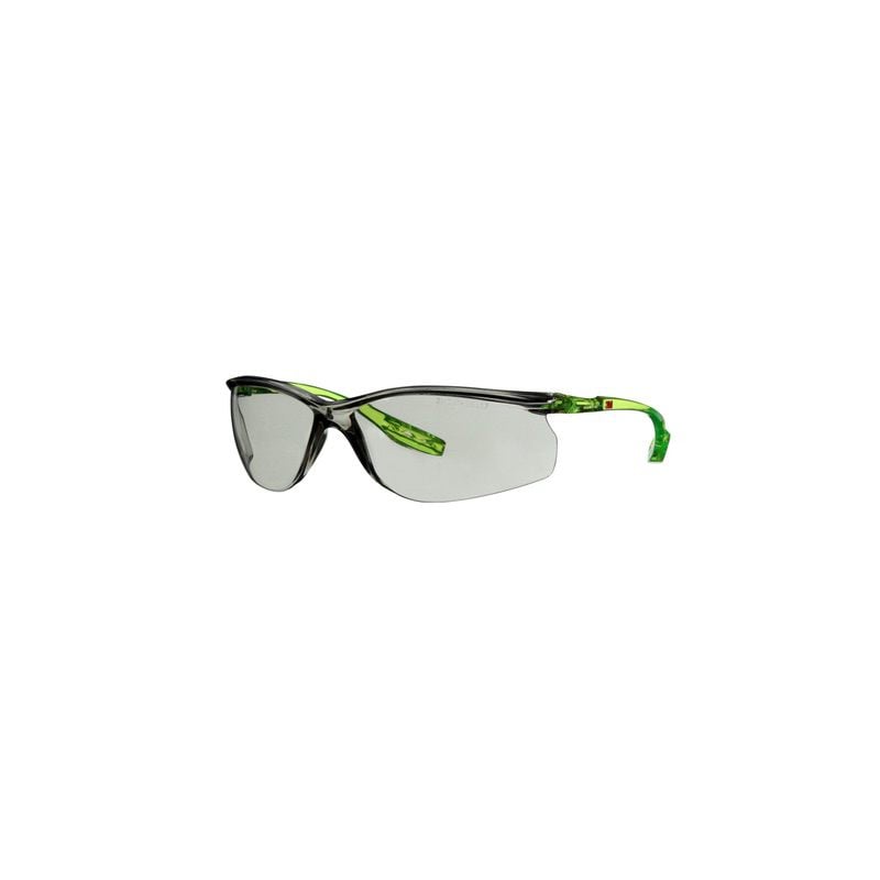 3M™ Solus™ CCS Safety Glasses, Lime Green Temples, Scotchgard™ Anti-Fog / Anti-Scratch Coating (K&N), I/O Grey Lens, SCCS07SGAF-GRN-EU, 20/Case