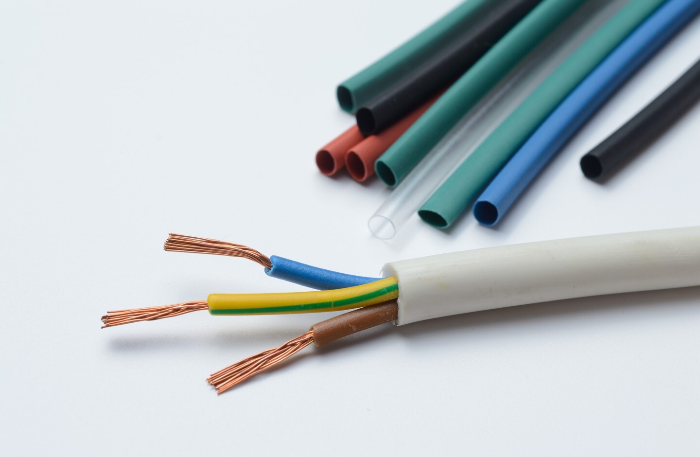 Use of heat shrink tubes