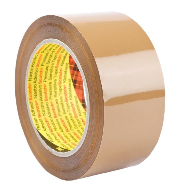 Scotch™ High Performance Box Sealing Tape 375E, Transparent, 50 mm x 66 m