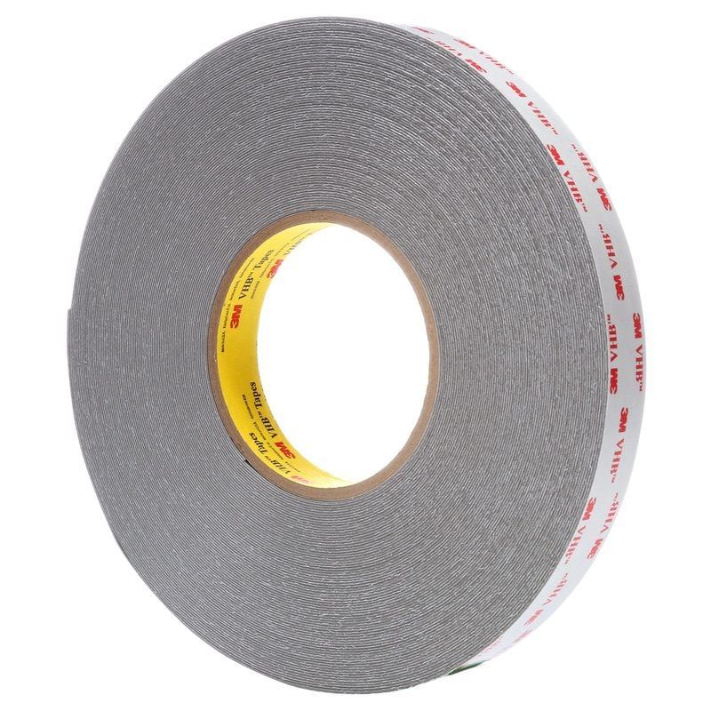 3M™ VHB™ Tape RP25, Grey, 12 mm x 33 m, 0.6 mm