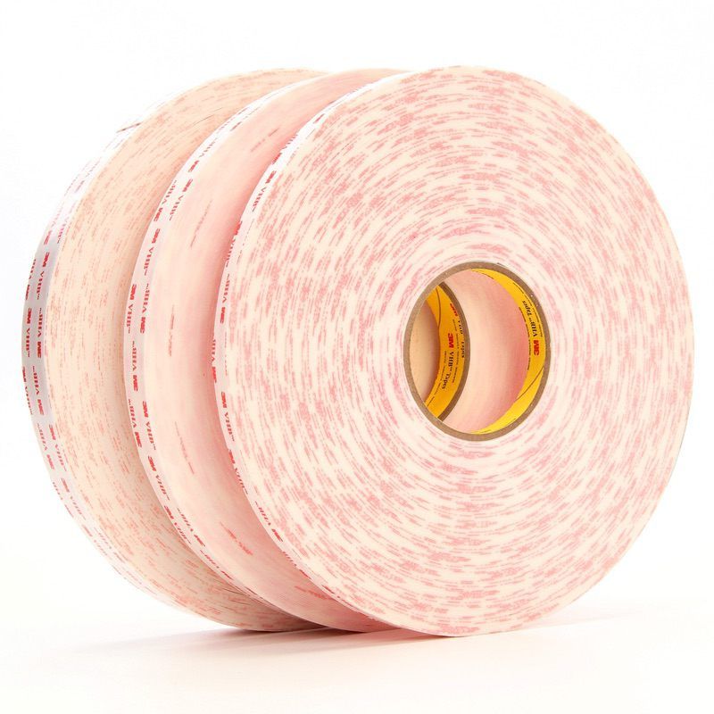 3M™ VHB™ 4930P akrilhab kétoldalas ragasztószalag, 0,6 mm vastag, fehér, 9 mm x 33 m