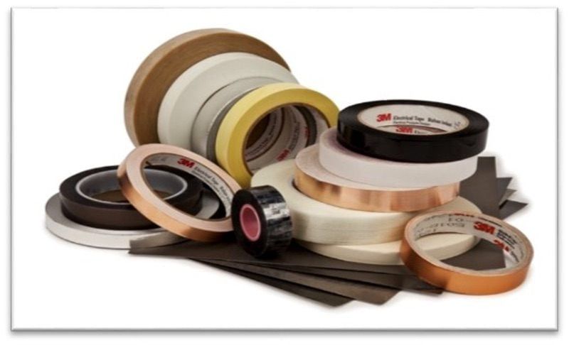 3M™ Flame-Retardant Acetate Cloth Electrical Tape 1554K 1270mm x 55m