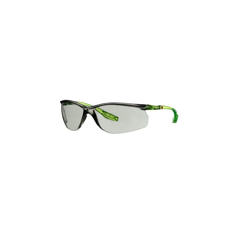 3M™ Solus™ CCS Safety Glasses, Lime Green Temples, Scotchgard™ Anti-Fog / Anti-Scratch Coating (K&N), I/O Grey Lens, SCCS07SGAF-GRN-EU, 20/Case