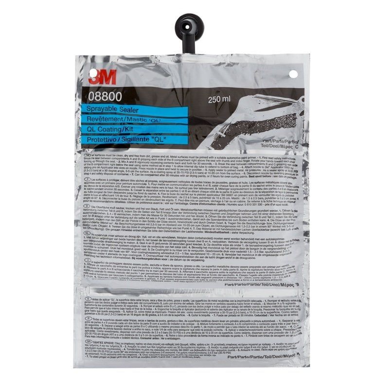 3M™ Two Part Sprayable Sealer, 250 ml, QL coating, 08800