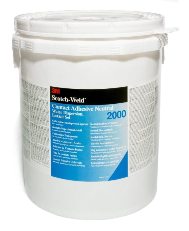 3M™ Fastbond™ 2000NF kontaktragasztó, átlátszó, 19 l