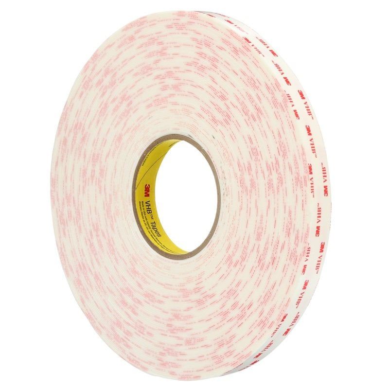 3M™ VHB™ Tape 4952P, White, 25 mm x 33 m, 1.1 mm