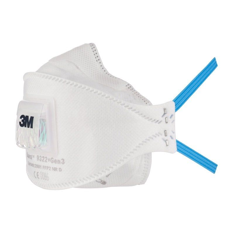 3M™ Aura™ Particulate Respirator 9322+Gen3