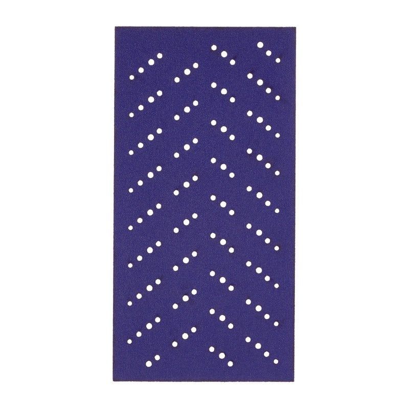 3M™ Cubitron™ II Hookit™ Clean Sanding Abrasive Sheet 737U, 115 mm x 225 mm, Multihole, 120+, 51400