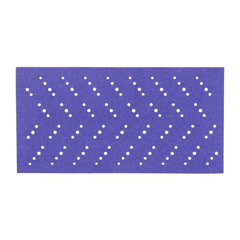 3M™ Cubitron™ II Hookit™ Clean Sanding Abrasive Sheet 737U, 115 mm x 225 mm, Multihole, 220+, 51403