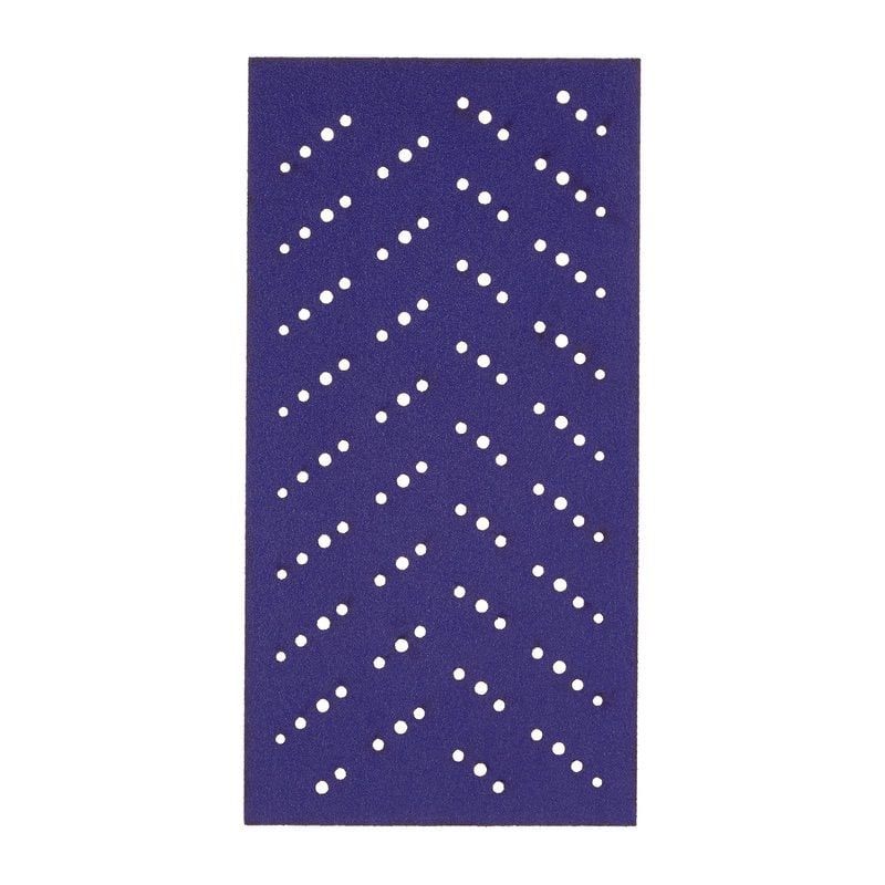 3M™ Cubitron™ II Hookit™ Clean Sanding Abrasive Sheet 737U, 115 mm x 225 mm, Multihole, 80+, 51399
