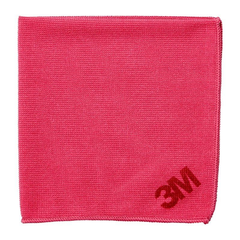 3M™ Scotch-Brite™ 2012 Mikroszálas Törlőkendő, Piros (36 cm x 36 cm, 5 x 10 db/karton)