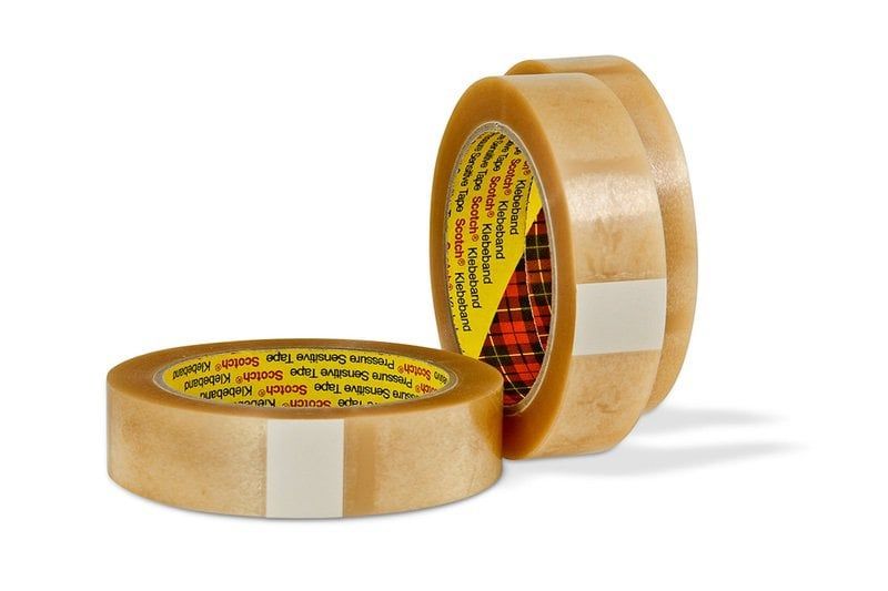 Scotch® 6890 PVC csomagolószalag, átlátszó, 50 mm x 66 m