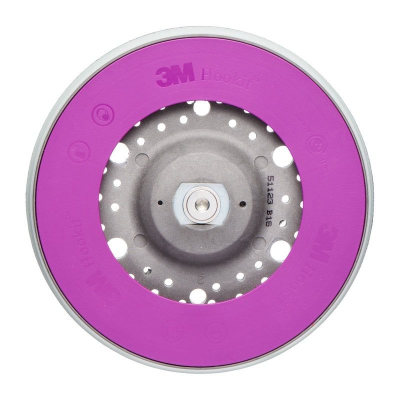 3M™ Hookit™ Back-up Pad Multihole, 150 mm, M8, 51123
