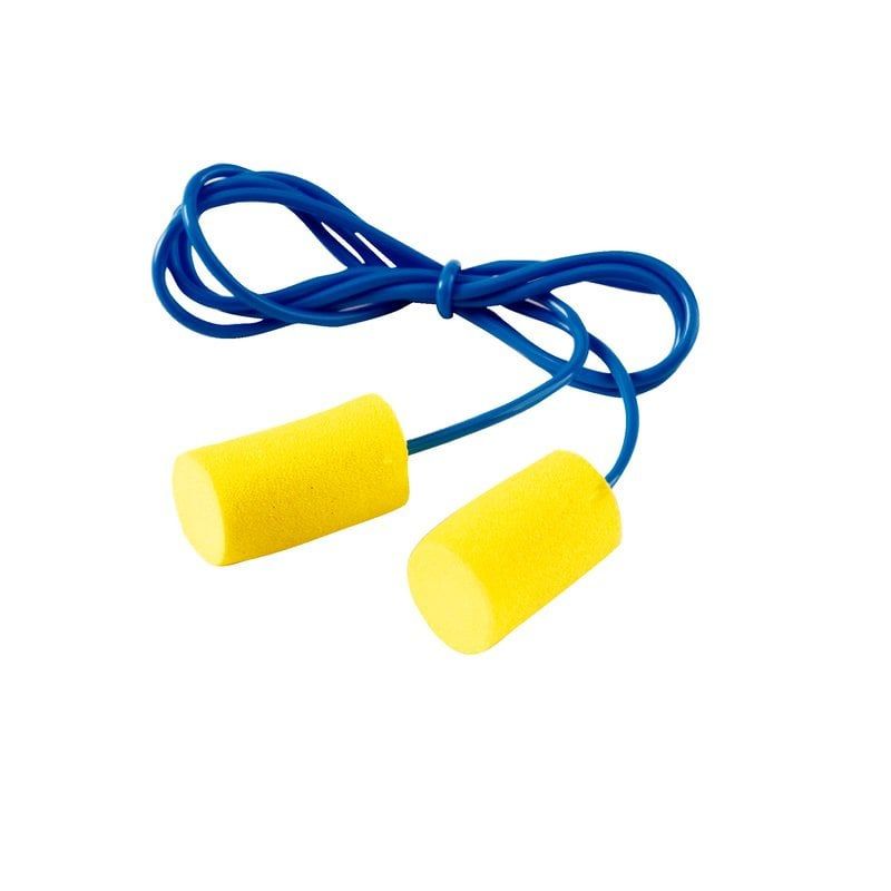 3M™ E-A-R™ Classic™ Earplugs, 29 dB, Corded, 100 Pairs/Box, CC-01-001