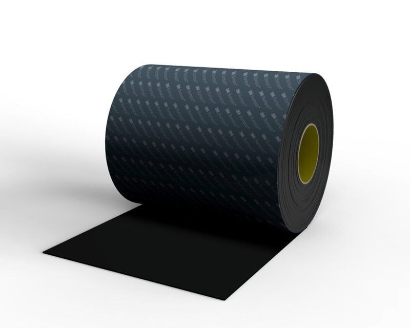 3M™ Bumpon™ Resilient Rollstock SJ5908 Black A20FL, 114.0 mm x 33 m, 1 per case