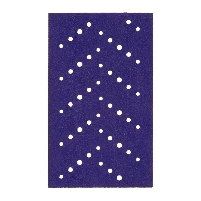 3M™ Cubitron™ II Hookit™ Clean Sanding Abrasive Sheet 737U, 80 mm x 133 mm, Multihole, 220+, 51592