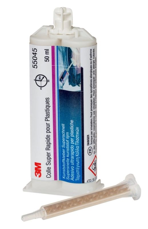 3M™ Automix Szupergyors műanyagragasztó, 55045, 50ml
